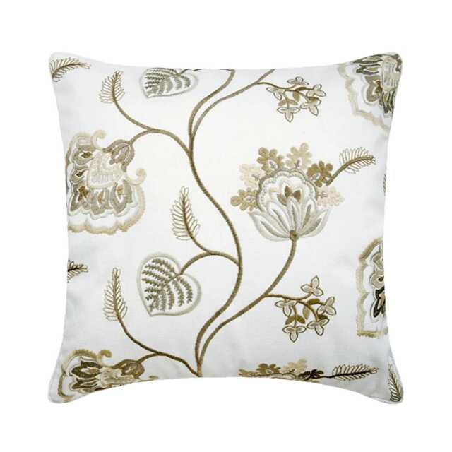"Designer Ivory Euro Pillowcase 24""x24""/26""x26" - image 1