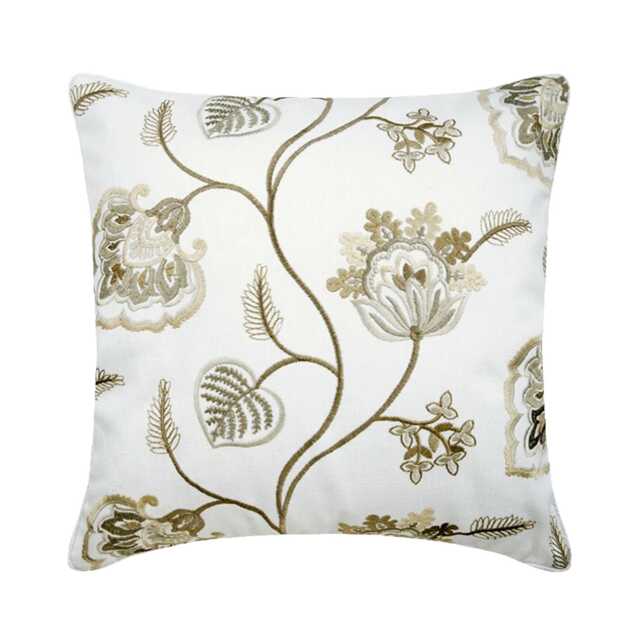 "Designer Ivory Euro Pillowcase 24""x24""/26""x26" - image 1