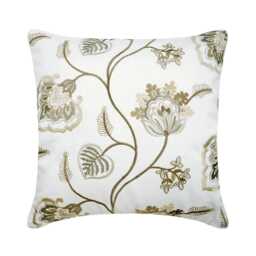"Designer Ivory Euro Pillowcase 24""x24""/26""x26" - thumbnail 1