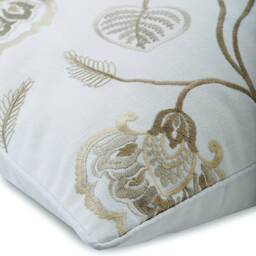"Designer Ivory Euro Pillowcase 24""x24""/26""x26" - thumbnail 2