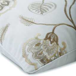"Designer Ivory Euro Pillowcase 24""x24""/26""x26" - thumbnail 2