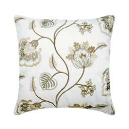 "Designer Ivory Euro Pillowcase 24""x24""/26""x26" - thumbnail 1