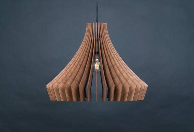 Wood Pendant Light, Wooden Chandelier, Hanging Dining Lamp, Pendant Light, Ceiling Fixture, Wood Lamp, Wooden Chandelier, Ceiling Light - image 1