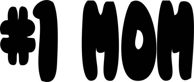No.1 Mom Printable Wall Art