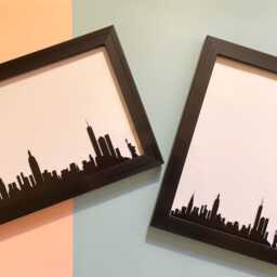 New York Photo Frame, Skyline, 21st Birthday Gift, 30Th Couples Gifts, Gift - thumbnail 2