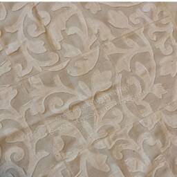Floral Appliqu?? Pillow Cover Cream & White Farmhouse Decor - thumbnail 4