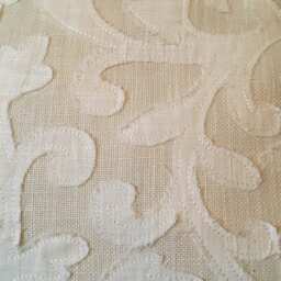 Floral Appliqu?? Pillow Cover Cream & White Farmhouse Decor - thumbnail 2
