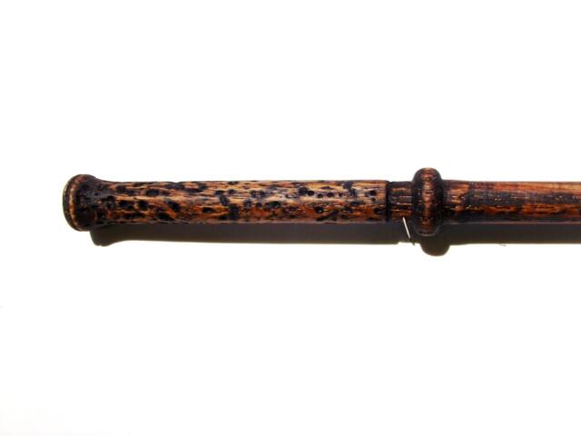 Oak Wand, Hand-Carved English Wood, No Resin - image 1