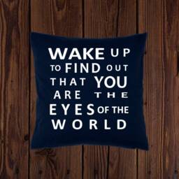 Pillow Cover Grateful Dead Organic - Eyes Of The World Wake Up To Find Out That You Are Eyes World - thumbnail 2