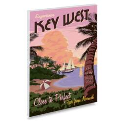 Reprint Of A Vintage Travel Poster To Key West Florida - thumbnail 2