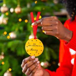 First Christmas As Mummy Personalised New Mum Decoration - thumbnail 3