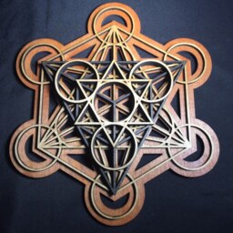 Metatron's Cube Wall Art 17.75 - thumbnail 4