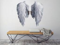 Angel Wings Wall Decal Large Sticker Graffiti Decor Street Art Printable - thumbnail 1