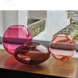 Hand Blown Czech Glass Cluster Pendant Light, Dining Kitchen Table Chandelier, Foyer Stairwell Lighting - thumbnail 3