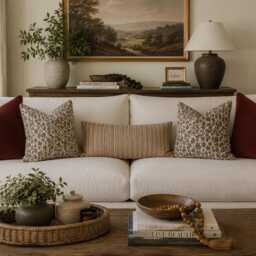 Rust Velvet Pillow Cover, Burnt Orange Throw Pillow, Luxury Solid Cushion, Terracotta Accent Fall Home Decor - thumbnail 2