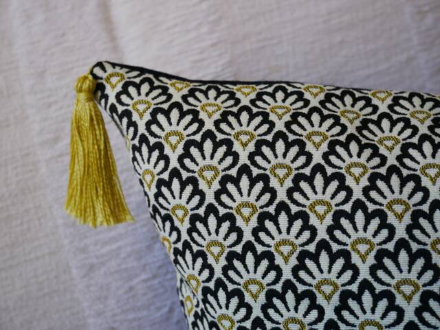 Indian Flower Cushion Cover - image 1