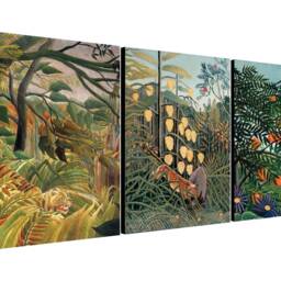 Henri Rousseau Tropical Art Prints - Jungle Botanical Set Of 3 - thumbnail 2