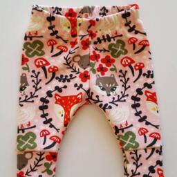 Fox Organic Swaddle Blanket & Newborn Hat Set. Take Home Leggings. Baby Shower Gift. Photo Prop - thumbnail 3