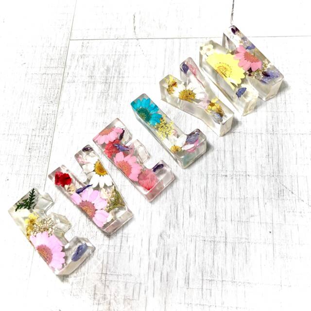 Personalised Gift For Her, Floral Letters, Gift For Mum, Grandma Gift, Nanny, Mum Nana, Stocking Stuffer, Christmas - image 1