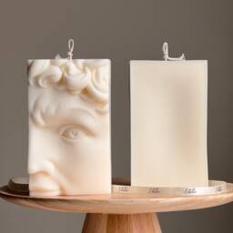 David Head Soy Wax Candle - Bust Statue - thumbnail 2