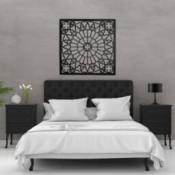3D Stylish Wood Wall Art Decor, Strasbourg, Gothic Style, Openwork Ornament Picture, Living Room, Decorative Wooden Panel - thumbnail 2