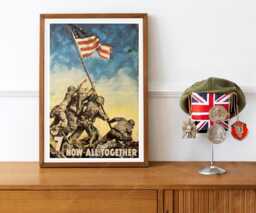 Reprint Of A Us Wwii Propaganda Poster - thumbnail 1