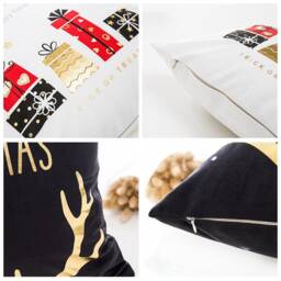 Collection Of Christmas Pillows - Pillow Cover Festive Case Decoration New Year Xmas Eve - thumbnail 2