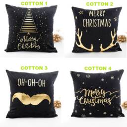 Collection Of Christmas Pillows - Pillow Cover Festive Case Decoration New Year Xmas Eve - thumbnail 3