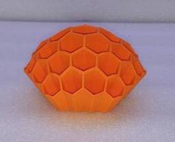 Honeycomb Desk Organizer 3D Printed Pen & Pencil Holder - thumbnail 4