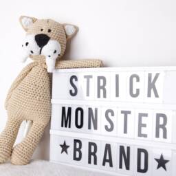 Crochet Music Box Saber-Toothed Tiger - thumbnail 3