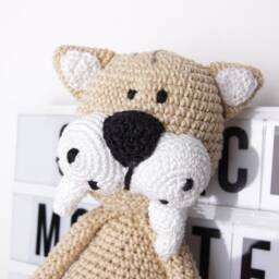 Crochet Music Box Saber-Toothed Tiger - thumbnail 4