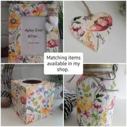 Beautiful Floral Ceramic Soap Dispenser.two Shapes. Available With Or Without Stone Stand - thumbnail 4