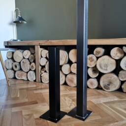 Metal Table Legs, Custom Table Legs, Breakfast Bar Kitchen Island Bench Metal Bespoke Legs - thumbnail 3