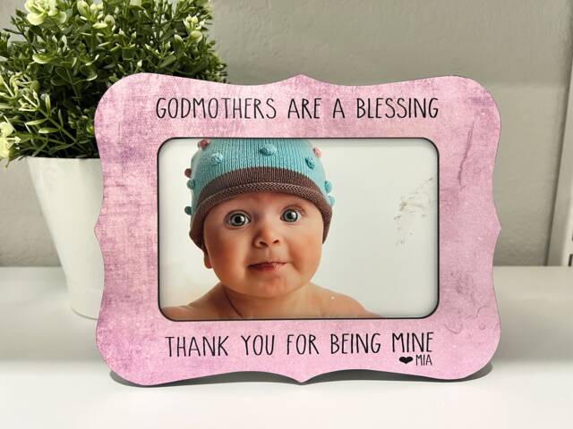 Godmother Gift Picture Frame Godmothers Are Special Baptism Confirmation First Communion I Love My - image 1