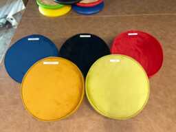 Velvet Water Resistant Stool Tops - thumbnail 1
