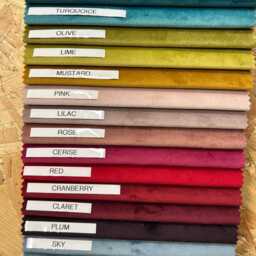 Velvet Water Resistant Stool Tops - thumbnail 3