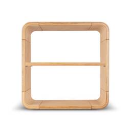 Wooden Bedside Table Nightstand Cabinet Shelf Bookshelf Sideboard 40x40x30 cm Scleica Modular System Japandi Mid Century Free Shipping - thumbnail 2