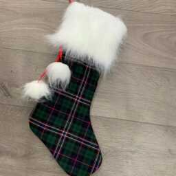 Scottish National Tartan Christmas Stocking - thumbnail 4