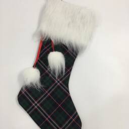 Scottish National Tartan Christmas Stocking - thumbnail 2