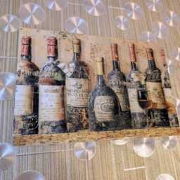 "Wine Bar Ceramic Wall Art Tile, 8"" By 12" - thumbnail 2