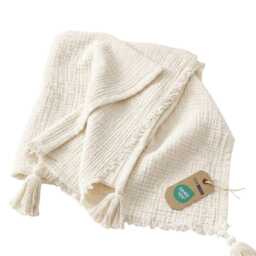 100% Cotton Muslin Throw Blanket Soft Breathable Sofa Bed 127x180cm - thumbnail 2