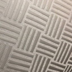 Jacquard Pillow, Modern & Minimalist, Stripes Geometry, Lightgrey/Silver Grey - thumbnail 3