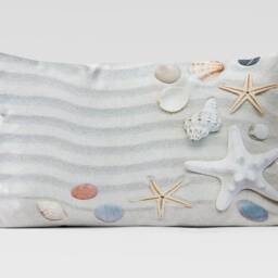 Nautical Sea Cushion Cover/Beach House Pillow Top/Marina Rectangular Boudoir Case/Beach Coastal Home Decor/Decorative Yacht - thumbnail 3