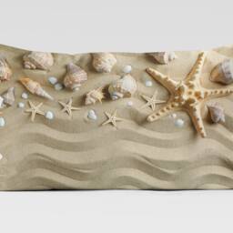 Nautical Sea Cushion Cover/Beach House Pillow Top/Marina Rectangular Boudoir Case/Beach Coastal Home Decor/Decorative Yacht - thumbnail 4