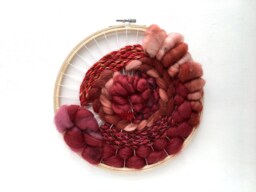 Clearance - Phoenix Medium Circular Hand Woven Wall Hanging