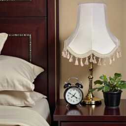 Traditional Oyster Cream Lampshade Handmade For Table & Floor Standard Lamps Shades, Wall Light Fixtures, Ceiling Pendants - thumbnail 2