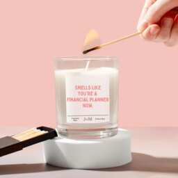 Financial Planner. Qualified Finance Smells Like Candle Gift. Finance School