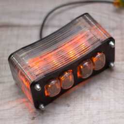 In12 Nixie Clock With Orange Backlight - Acrylic Case - thumbnail 4