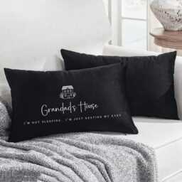 Personalised Velvet Grandparents Cushion Sentimental Home Decor Gift - thumbnail 4