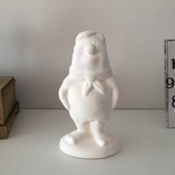 Fred Flintstone, Ready To Paint, Ceramic Bisque, Fred, Flintstone Figurine, Gift Idea, Home Decor, For Kids, Cartoon Character - thumbnail 2